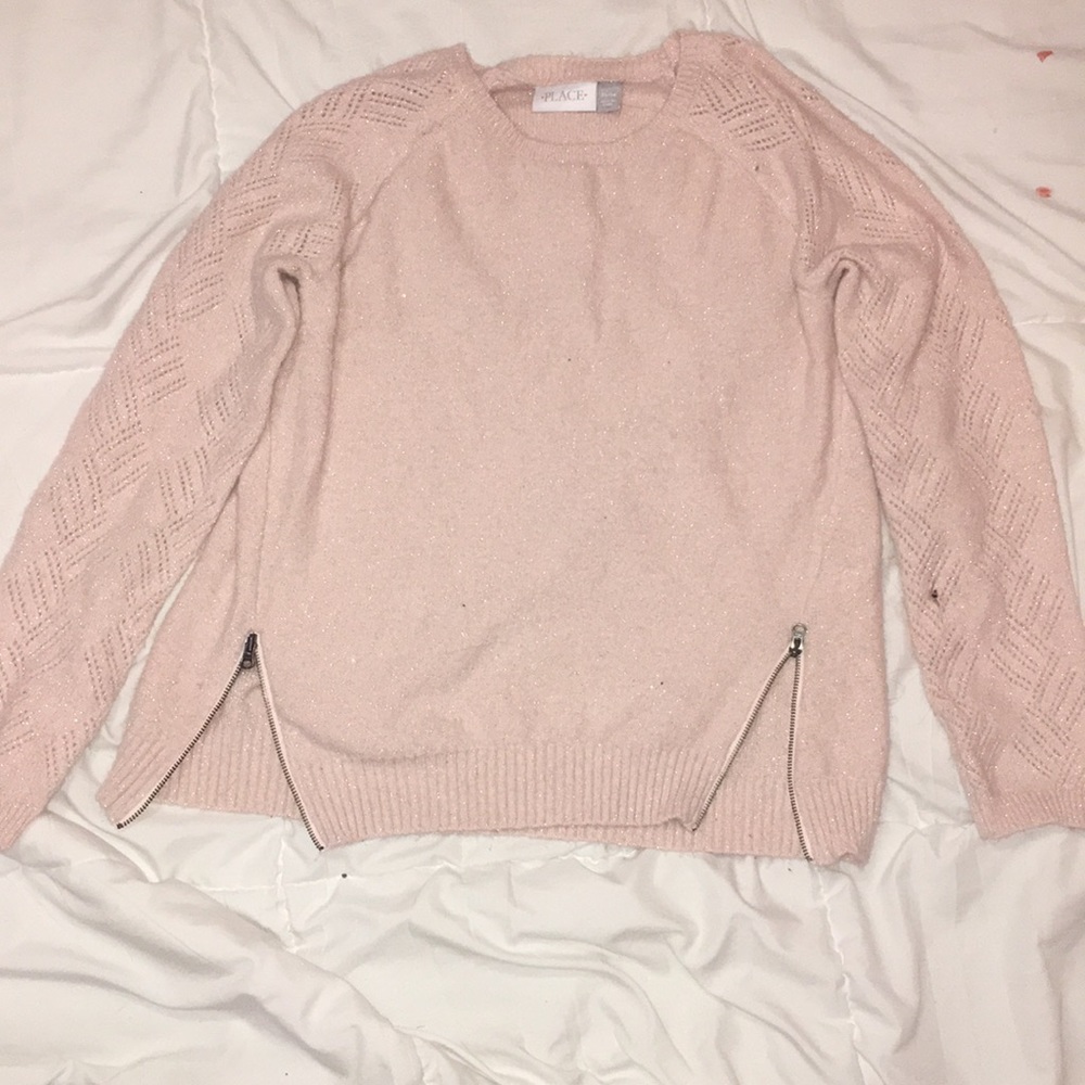Light pink sweater from children’s place